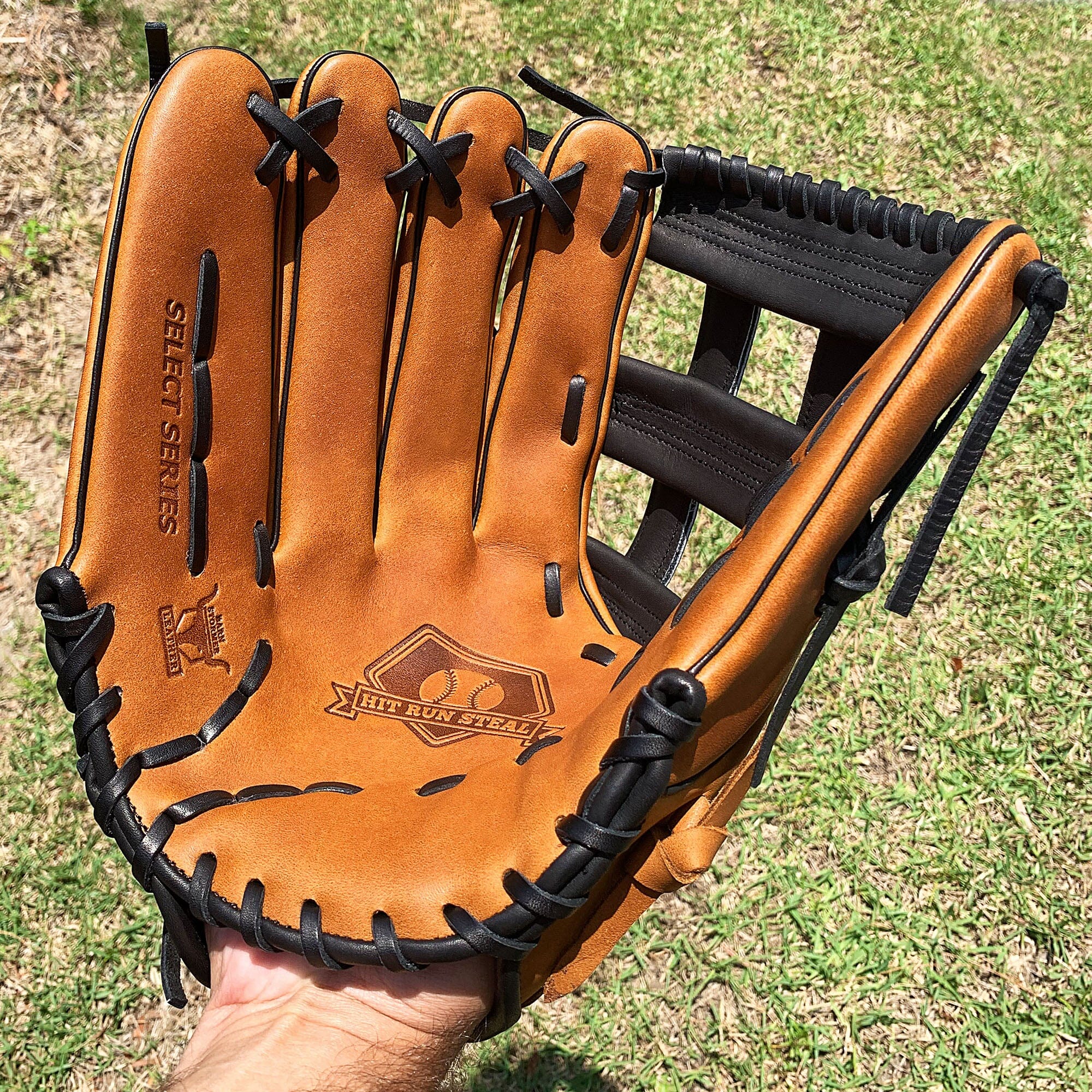 Hit Run Steal Adult Softball Glove 14 Inches Pro H Web