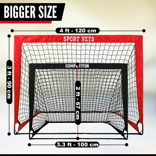 Portable Pop Up Soccer Goals - Great For Backyard, Fields or The Beach