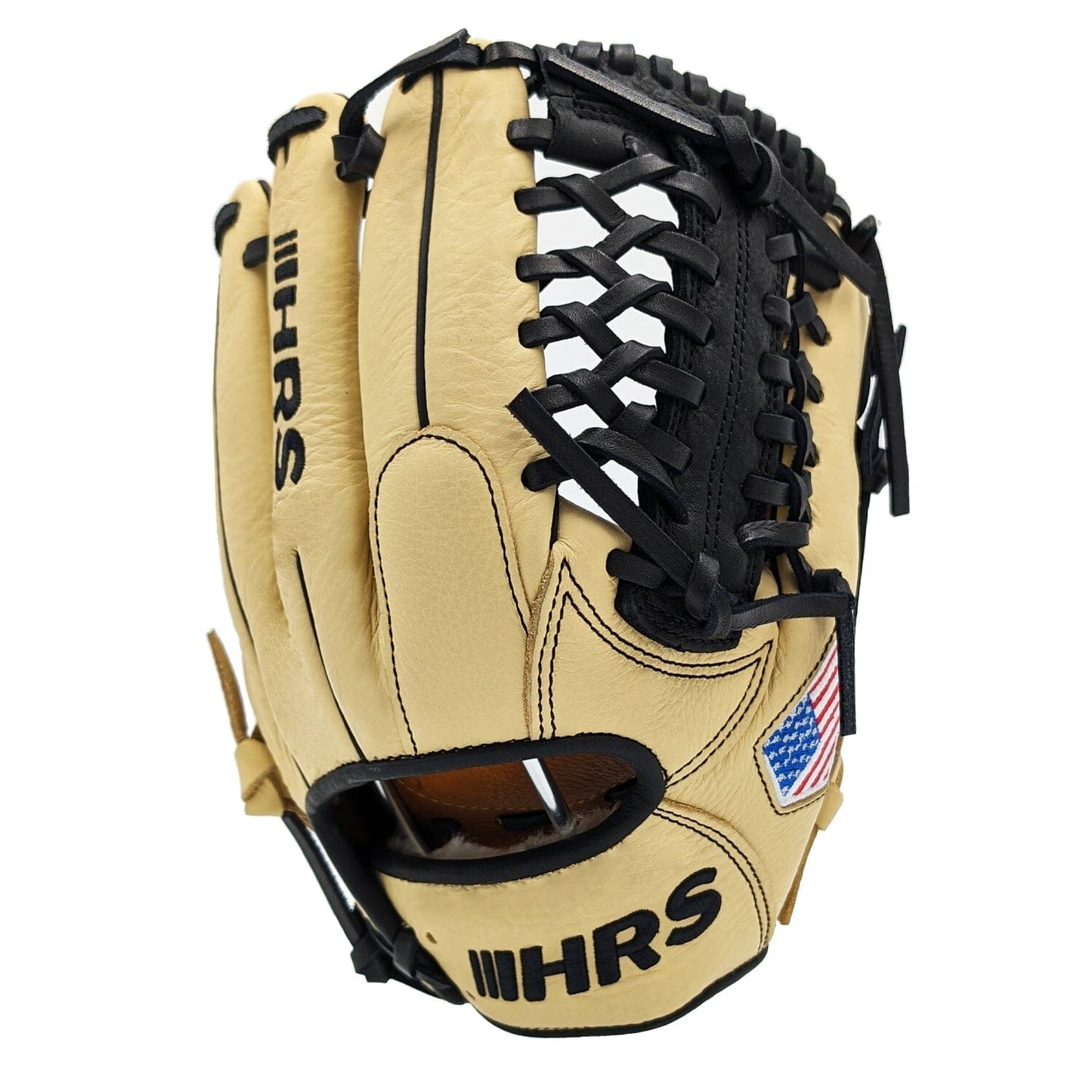 11" Youth Baseball Glove - Cream & Black