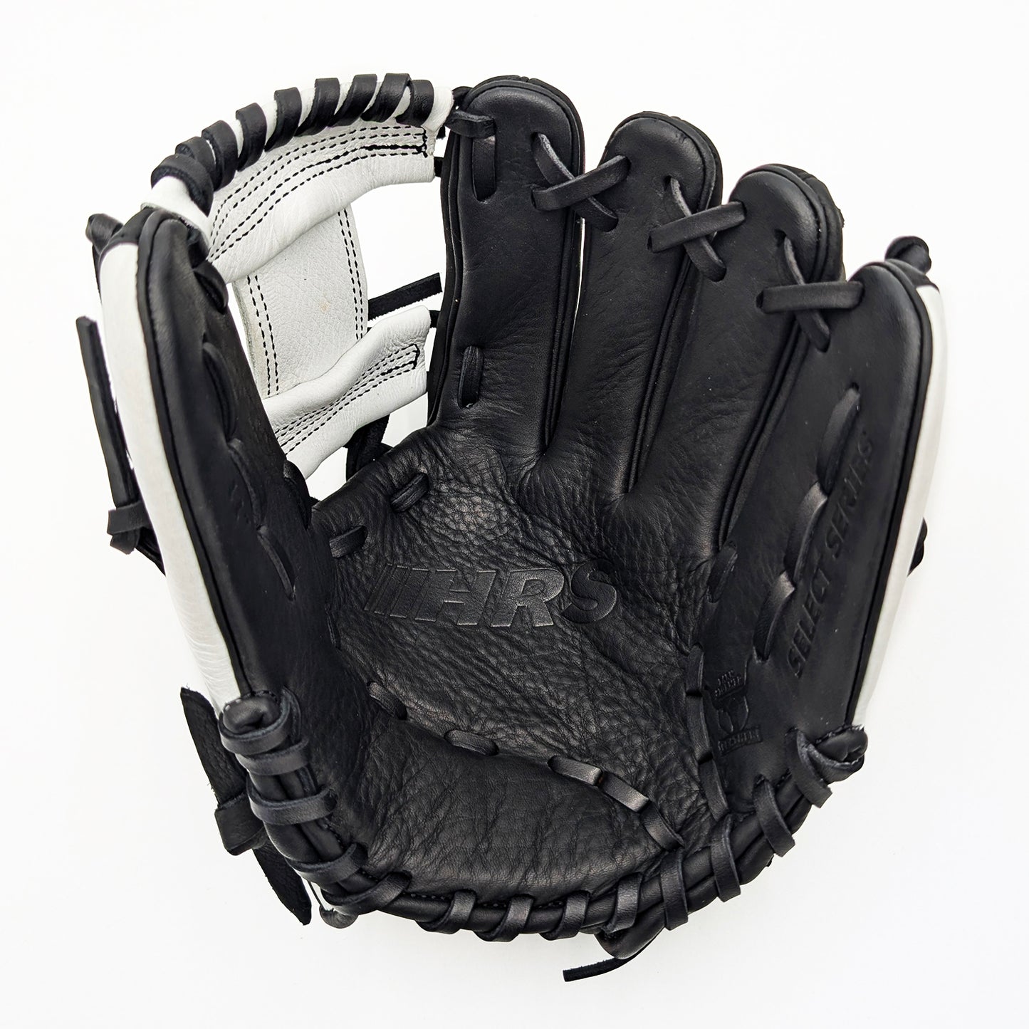 11" Youth Baseball Glove - White & Black