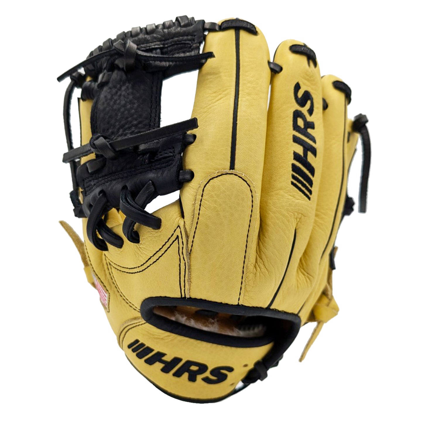 11" Youth Baseball Glove - Cream & Black