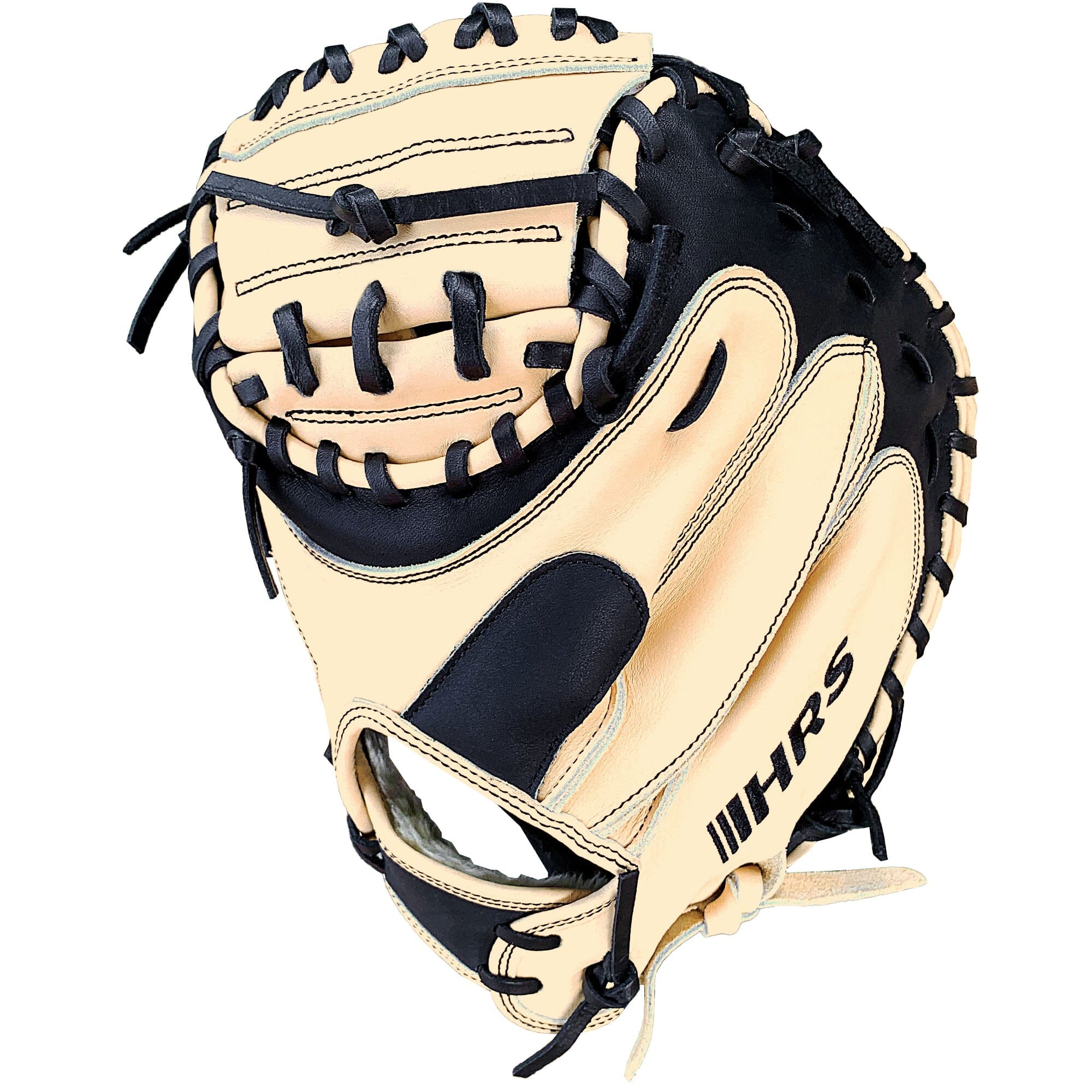 34 Baseball Catcher s Mitt Cream and Black